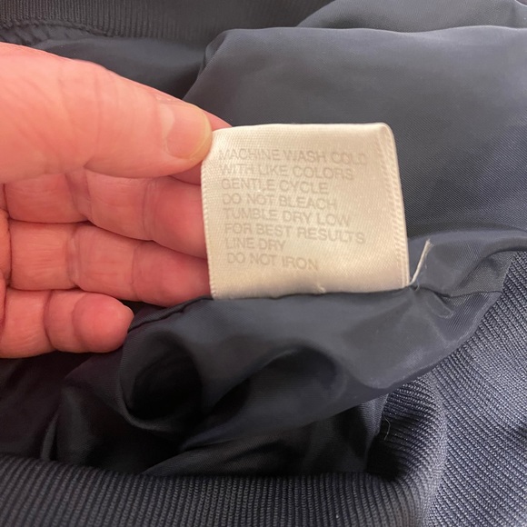 Acuity Mens XXL V-Neck Navy Blue Pullover Windbreaker Shirt Golf Jacket - Picture 7 of 8